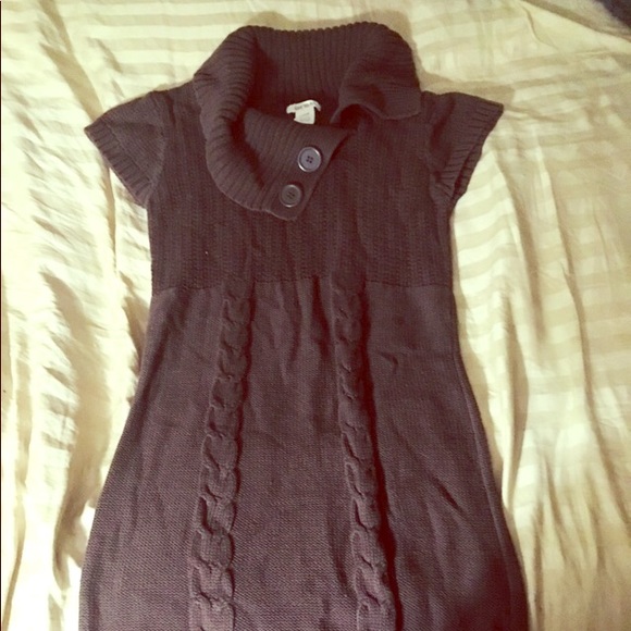 Brown sweater dress - Picture 1 of 1